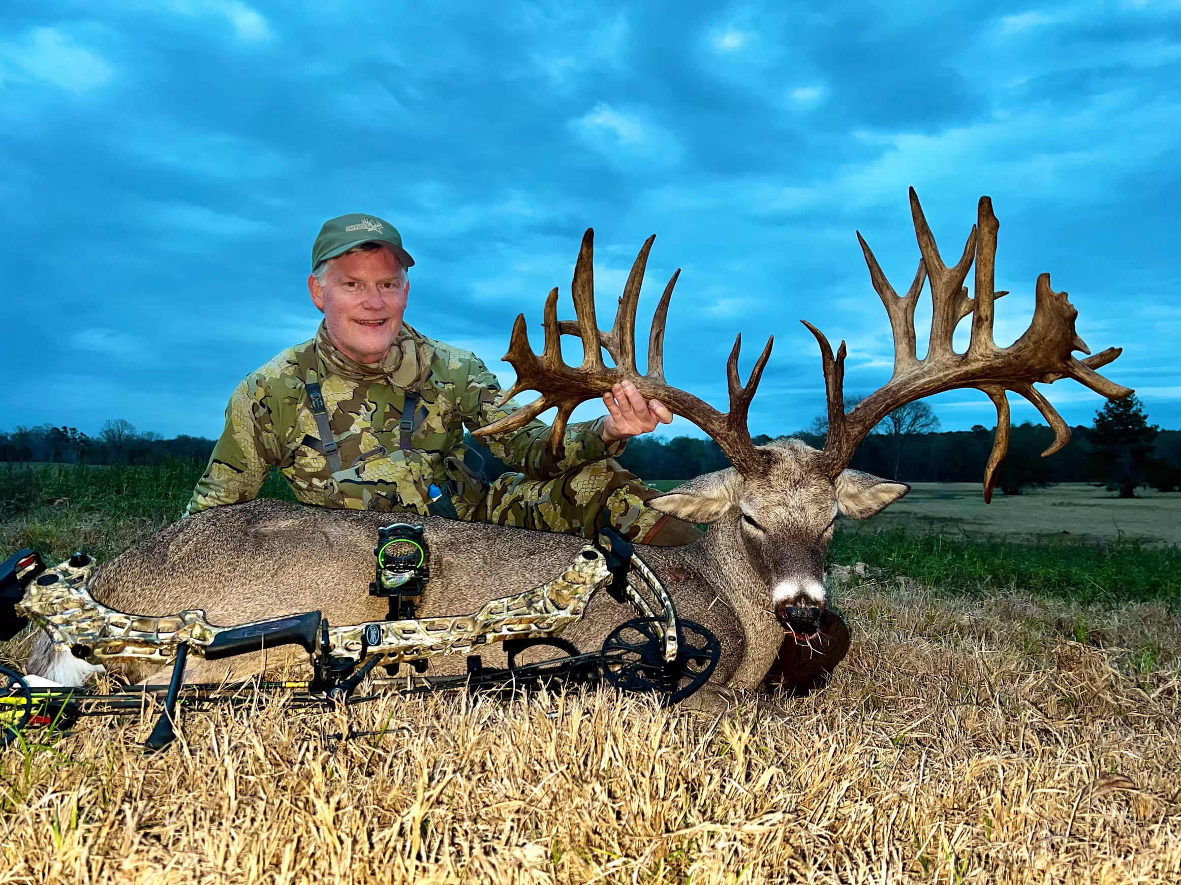 Hunter with Whitetail